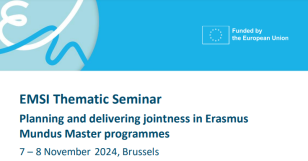 GeoTech @ EMSI Thematic Seminar, Brussels,November 7-8, 2024